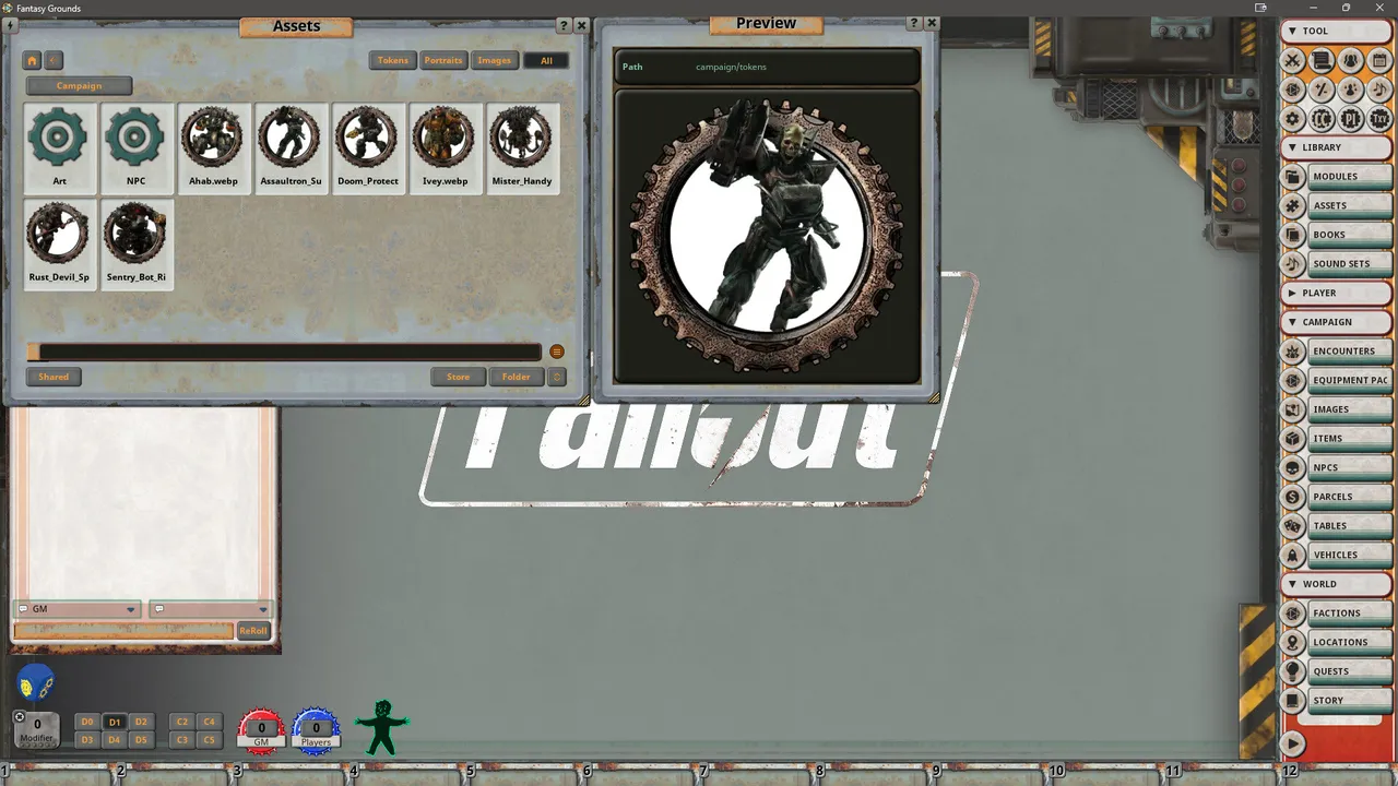 Fantasy Grounds - Fallout RPG - NPC Pack 1 - The Rust Devils Screenshot 3