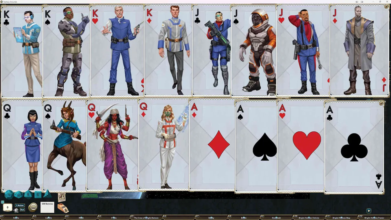 Fantasy Grounds - Science Fiction Action Deck (SWADE) Screenshot 1