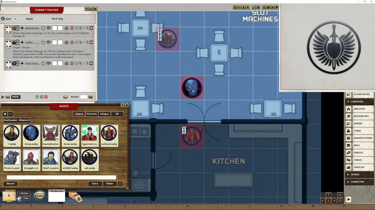 Fantasy Grounds - Starbreaker - Mission Bravo Screenshot 3