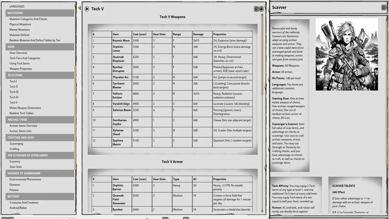 Fantasy Grounds - Gammadark Screenshot 2