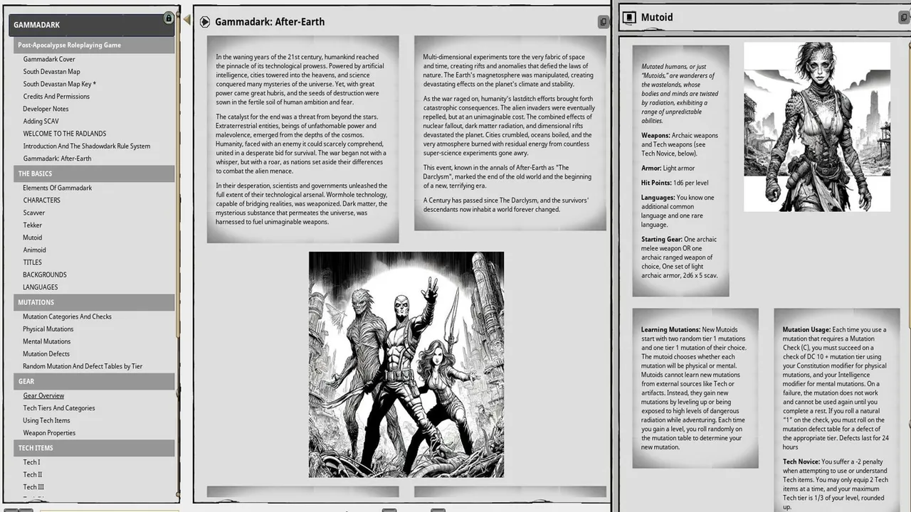 Fantasy Grounds - Gammadark Screenshot 5