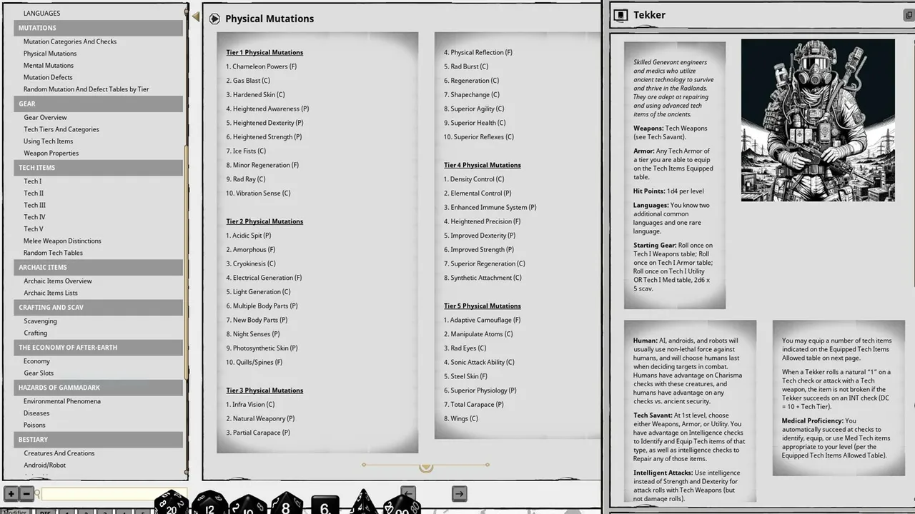 Fantasy Grounds - Gammadark Screenshot 3