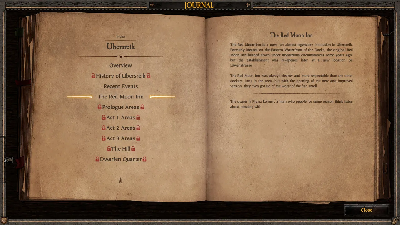 Warhammer: End Times - Vermintide Lorebook Screenshot 2
