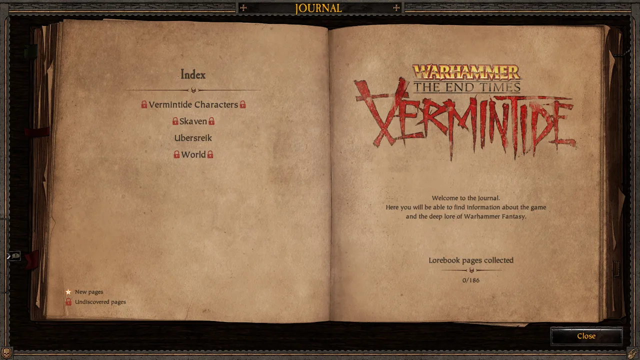 Warhammer: End Times - Vermintide Lorebook Screenshot 0