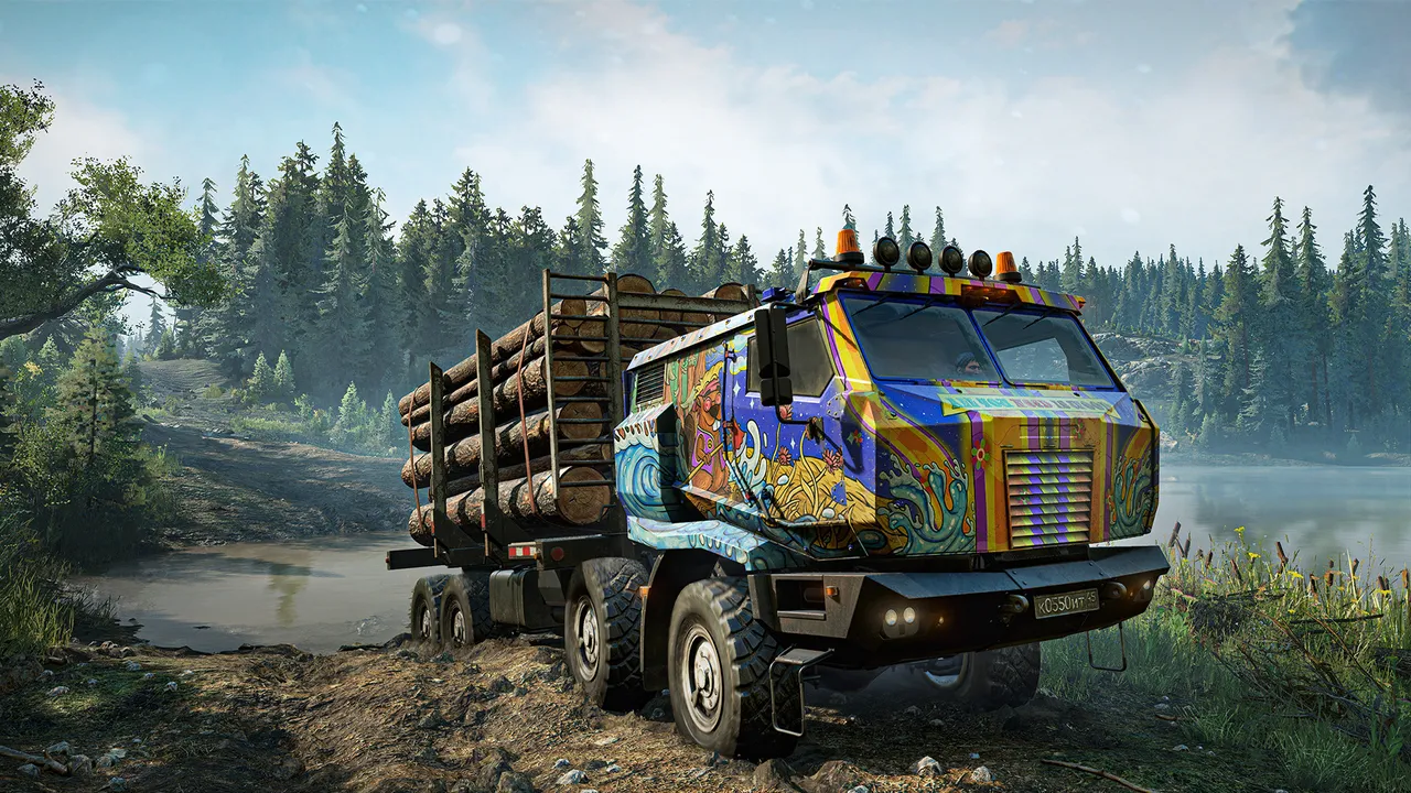 SnowRunner - Burning Bright Vinyl Wrap Pack Screenshot 2