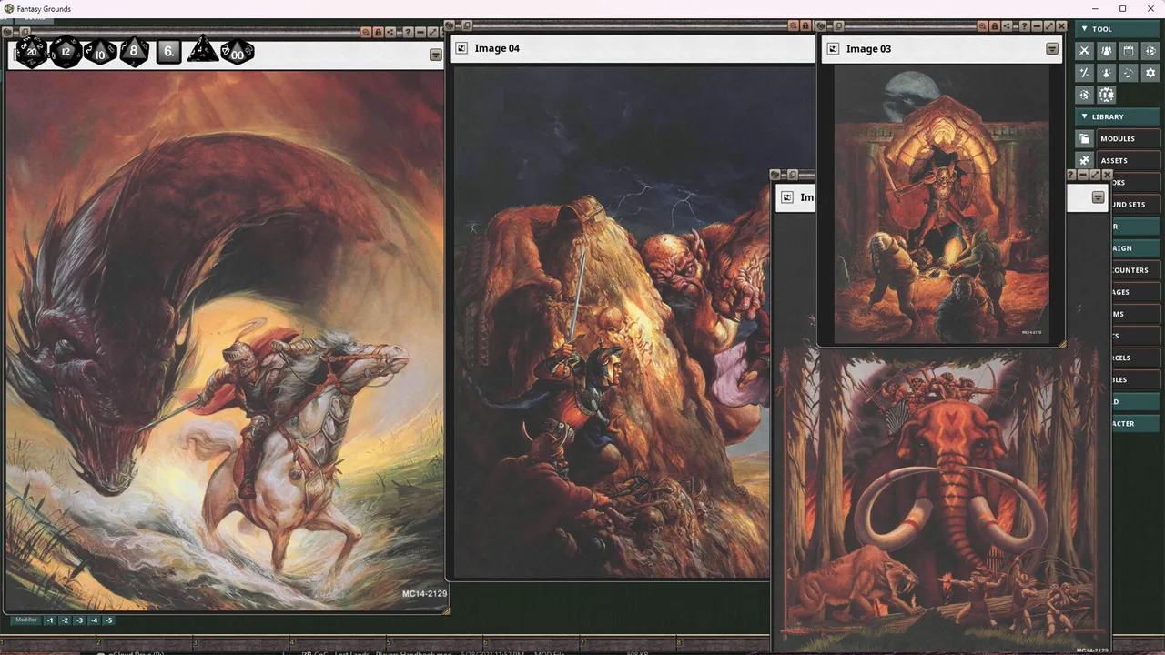 Fantasy Grounds - D&D Classics - MC14 Monstrous Compendium Fiend Folio Appendix (2E) Screenshot 3