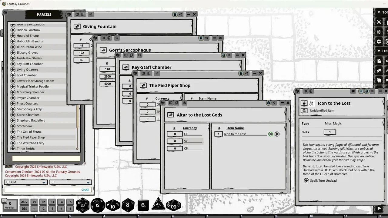 Fantasy Grounds - Woeful Barrows And Other Places for Shadowdark RPG Screenshot 6