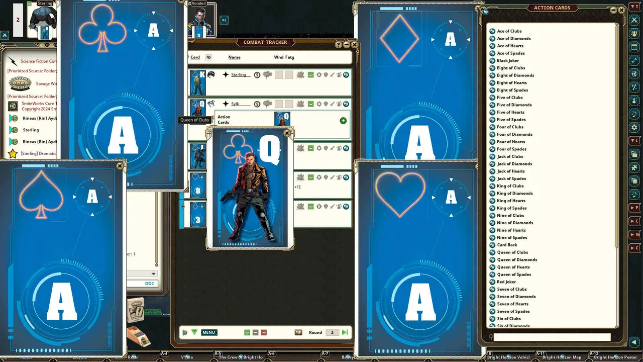 Fantasy Grounds - Starbreaker Action Deck Screenshot 0