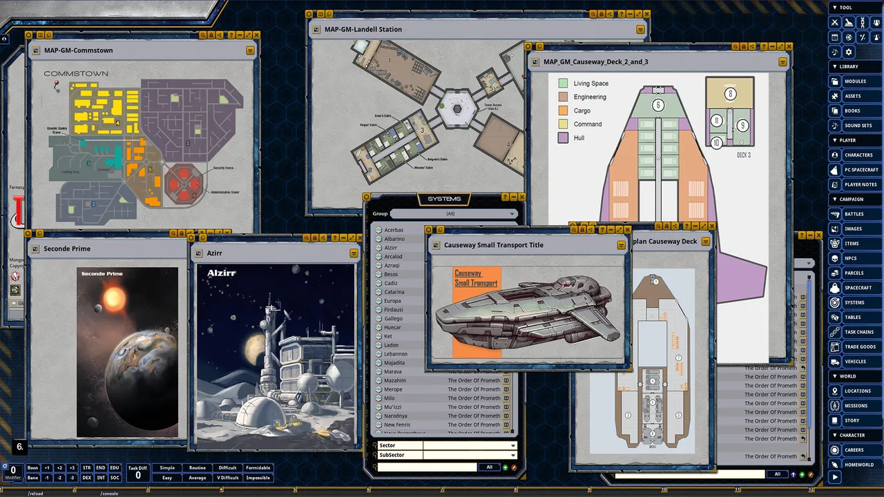 Fantasy Grounds - The Order of Prometheus Screenshot 4