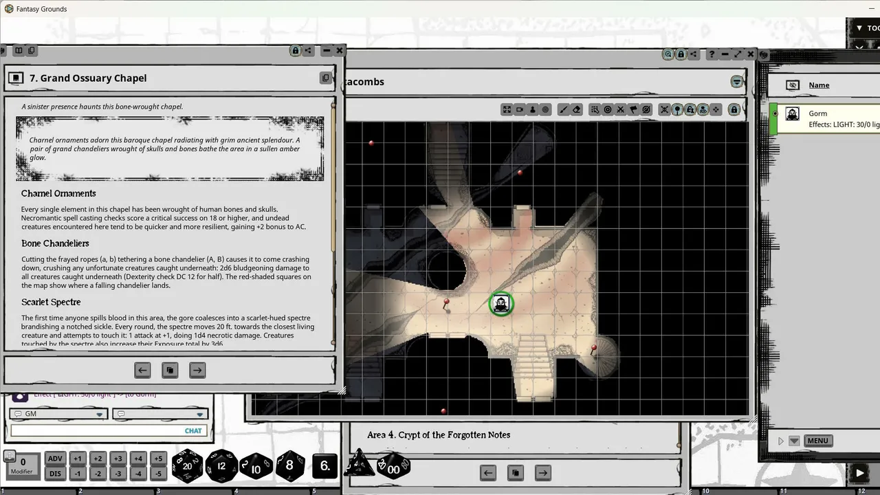 Fantasy Grounds - Riven Catacombs for Shadowdark RPG Screenshot 2