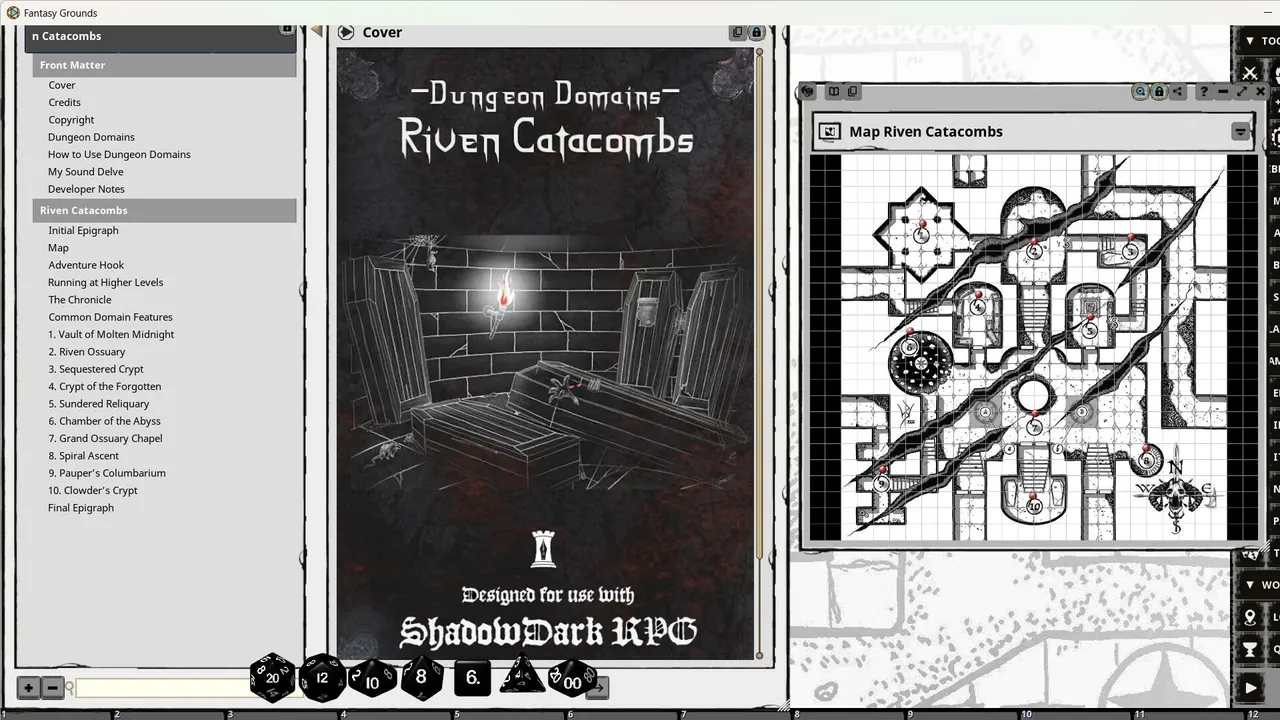Fantasy Grounds - Riven Catacombs for Shadowdark RPG Screenshot 3