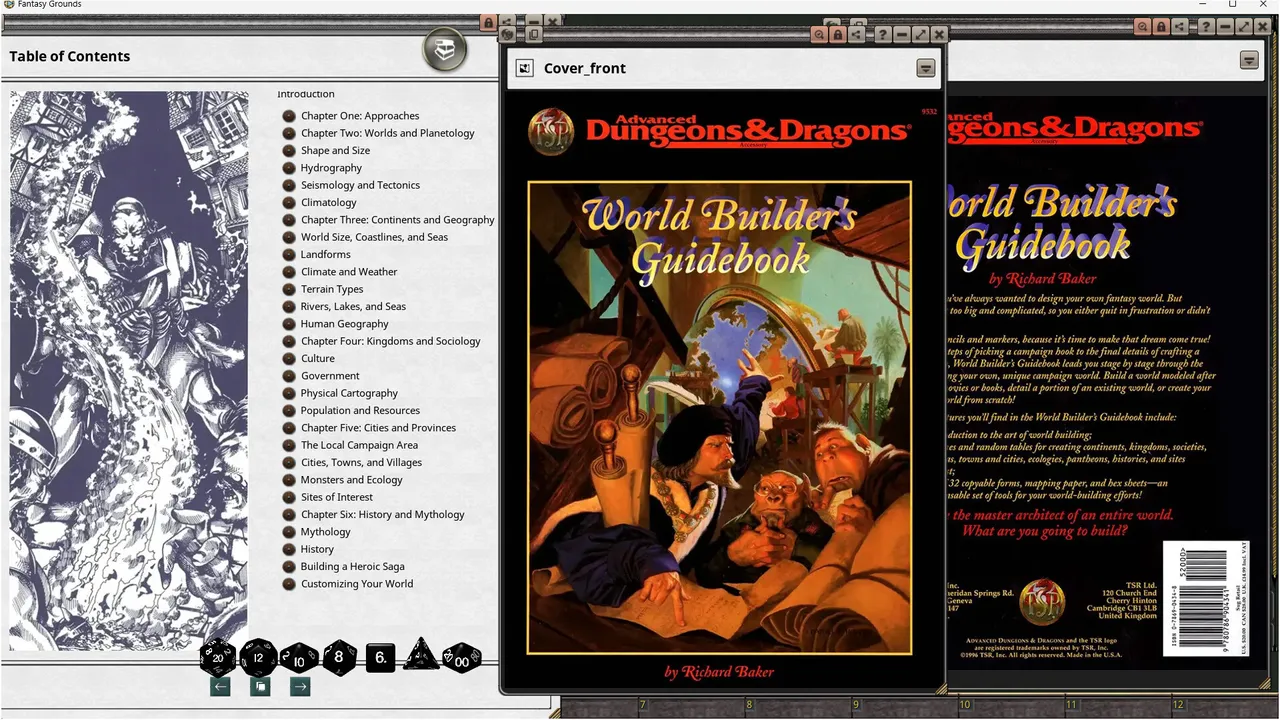 Fantasy Grounds - D&D Classics: World Builder's Guidebook (2E) Screenshot 2