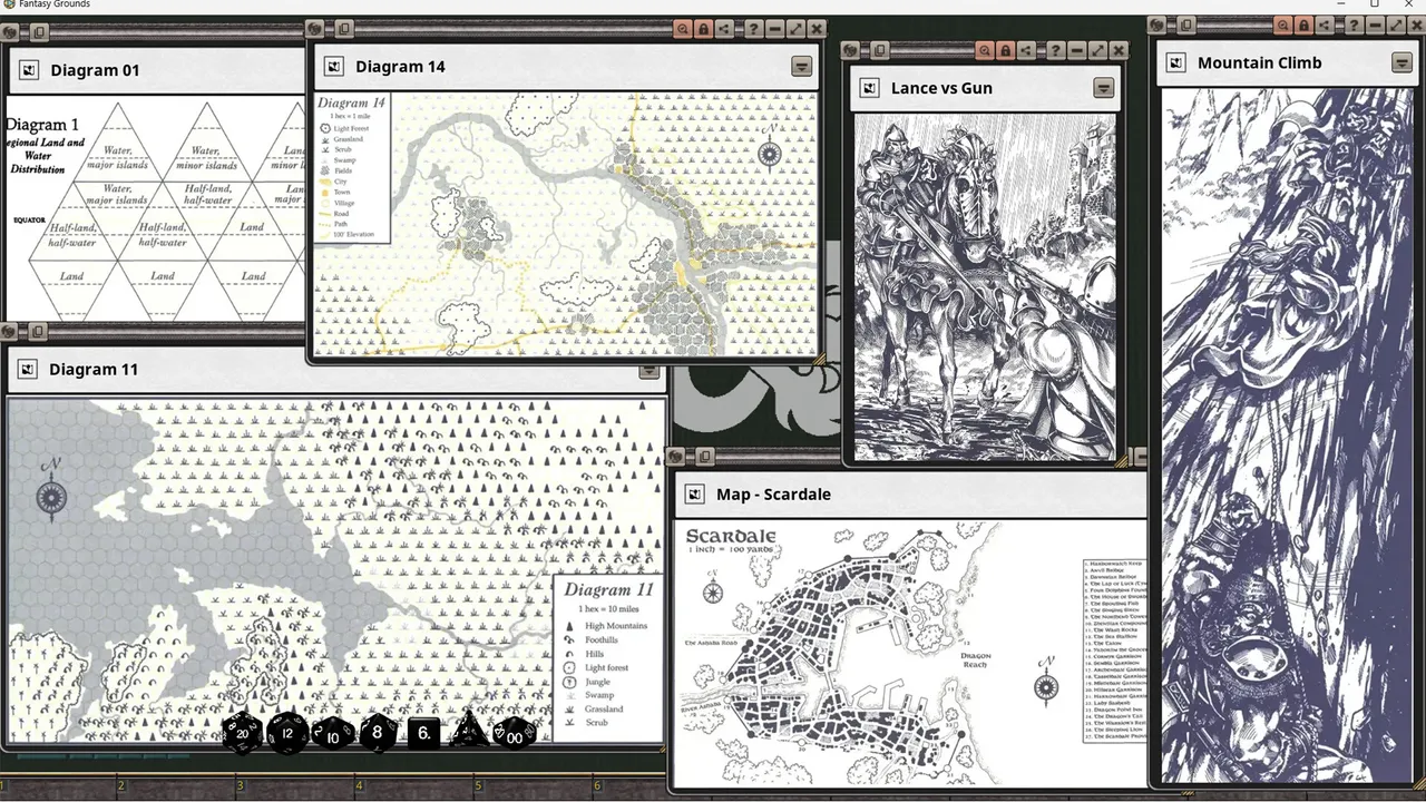 Fantasy Grounds - D&D Classics: World Builder's Guidebook (2E) Screenshot 4