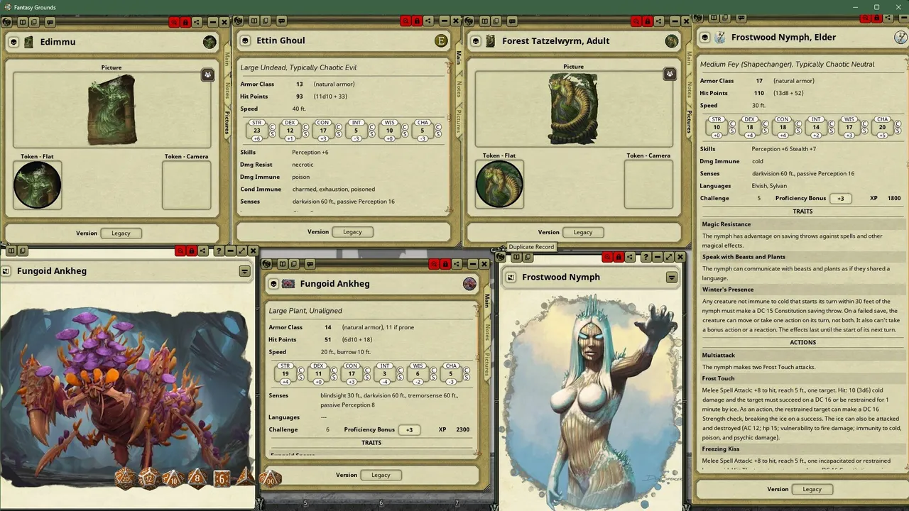Fantasy Grounds - Dragonix's Deadly Denizens II Screenshot 5