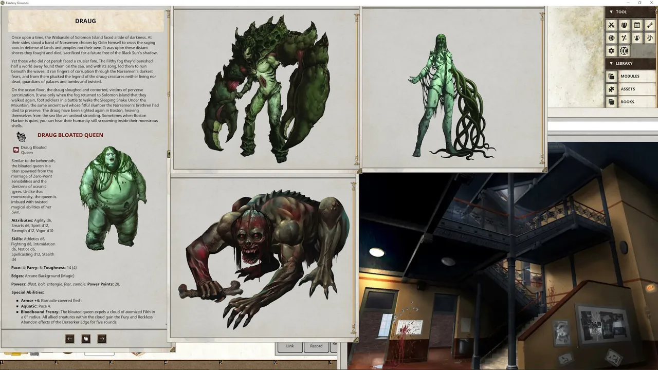 Fantasy Grounds - The Secret World - Savage Worlds Adventure Edition Screenshot 3