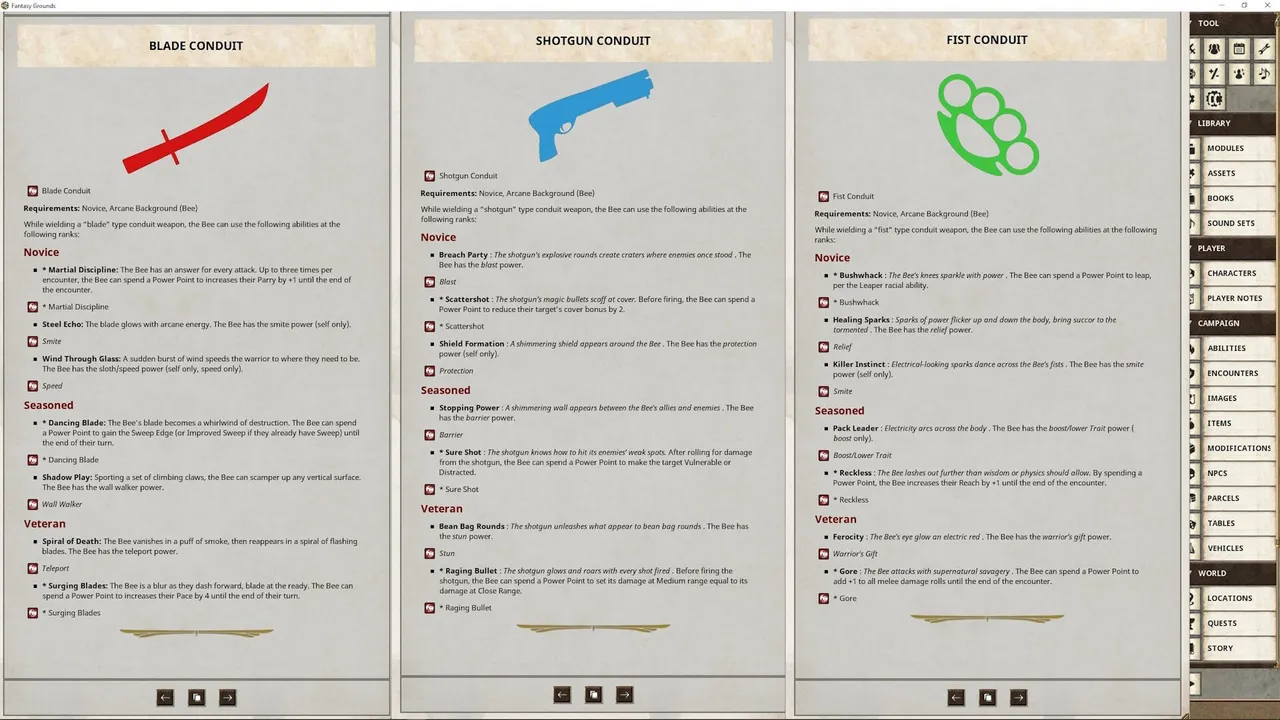 Fantasy Grounds - The Secret World - Savage Worlds Adventure Edition Screenshot 1
