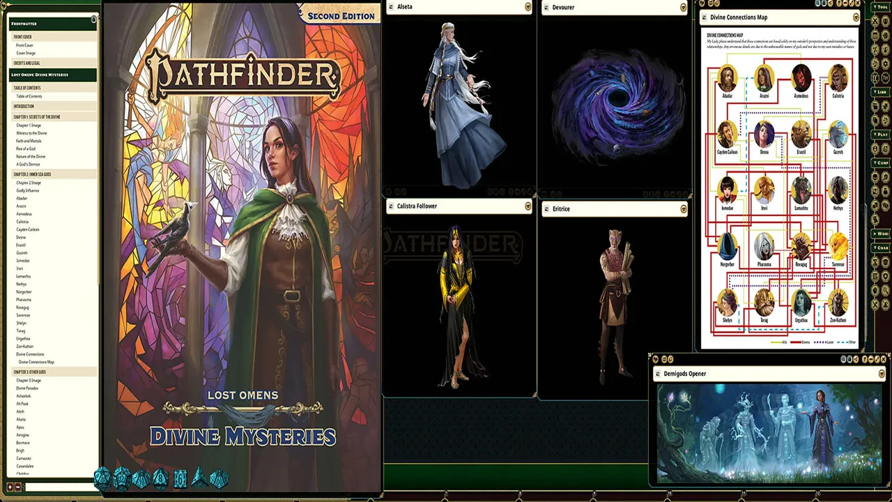 Fantasy Grounds - Pathfinder 2 RPG - Lost Omens: Divine Mysteries Screenshot 2