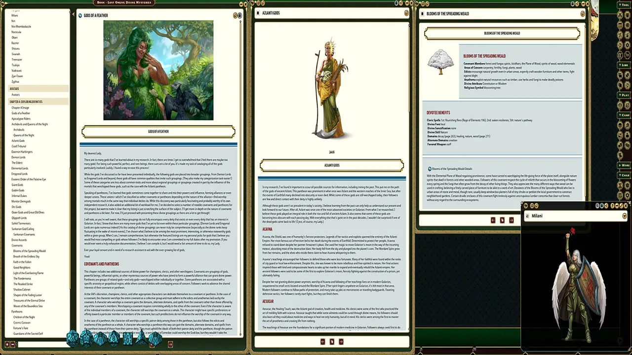 Fantasy Grounds - Pathfinder 2 RPG - Lost Omens: Divine Mysteries Screenshot 4