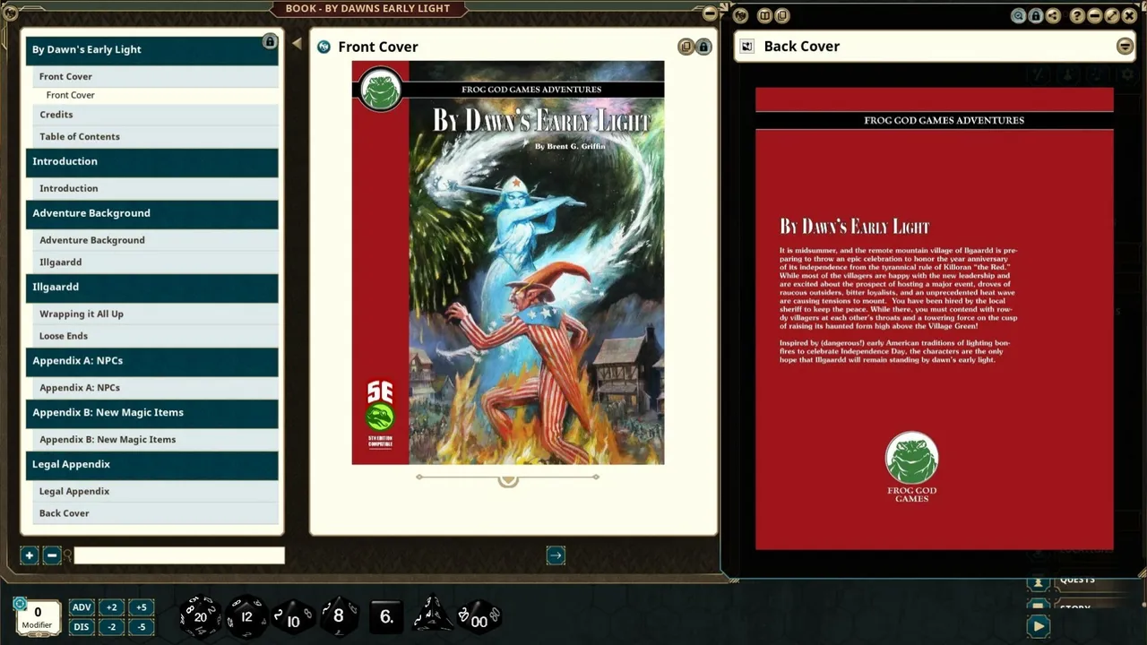 Fantasy Grounds - By Dawns Early Light (5e) Screenshot 0