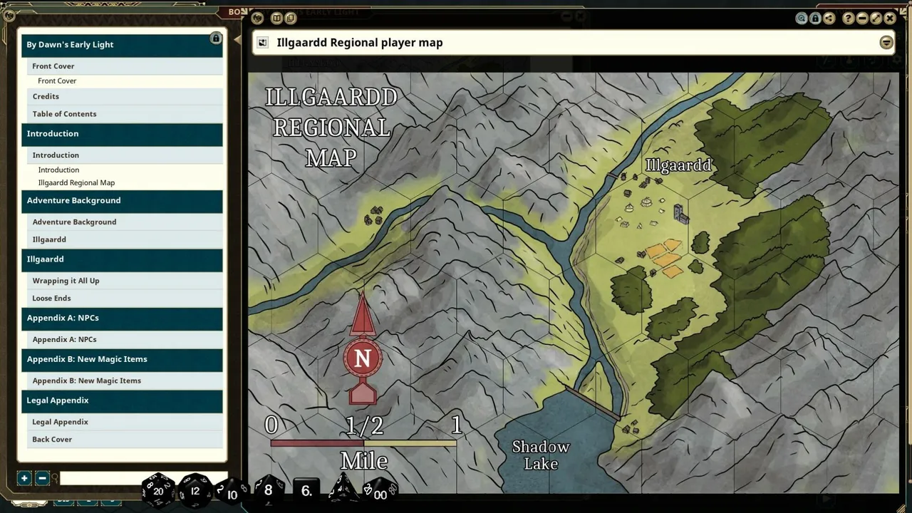 Fantasy Grounds - By Dawns Early Light (5e) Screenshot 4
