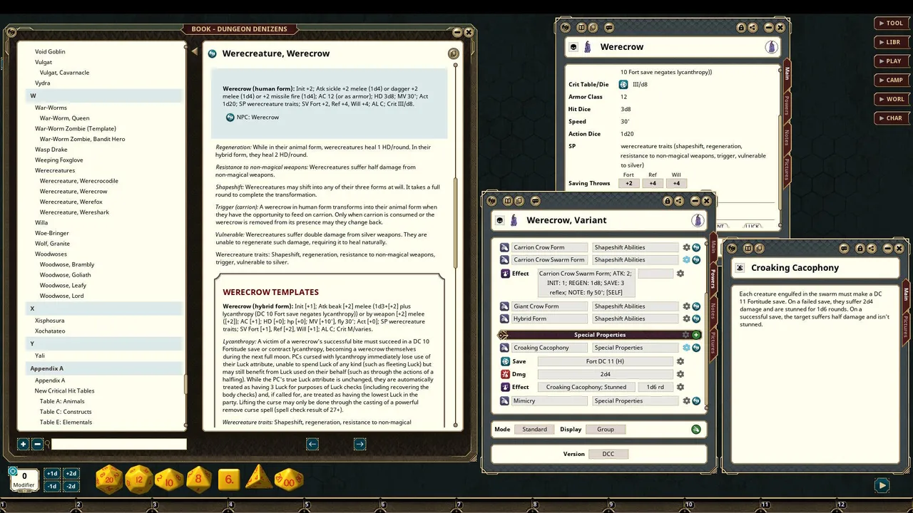 Fantasy Grounds - Dungeon Denizens Screenshot 2