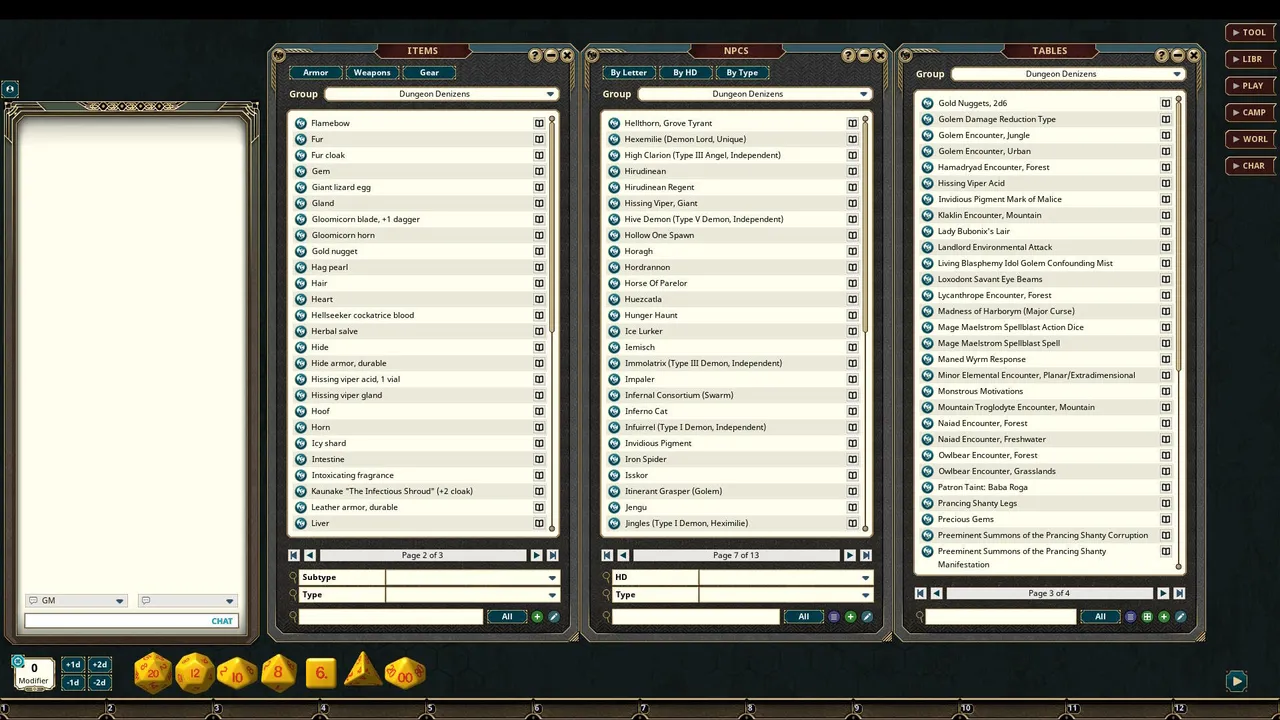 Fantasy Grounds - Dungeon Denizens Screenshot 3