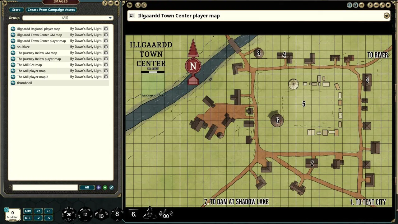 Fantasy Grounds - VTT Map Pack: By Dawn's Early Light Screenshot 1