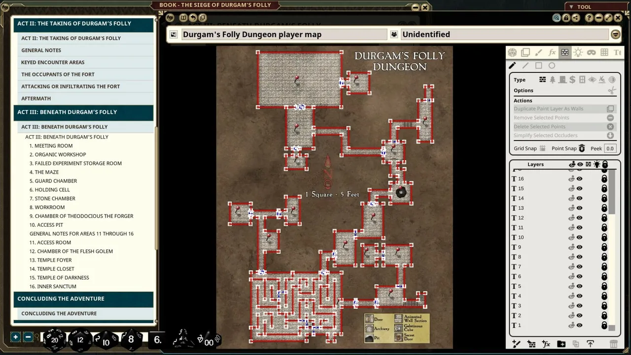 Fantasy Grounds - The Siege of Durgam's Folly Screenshot 3