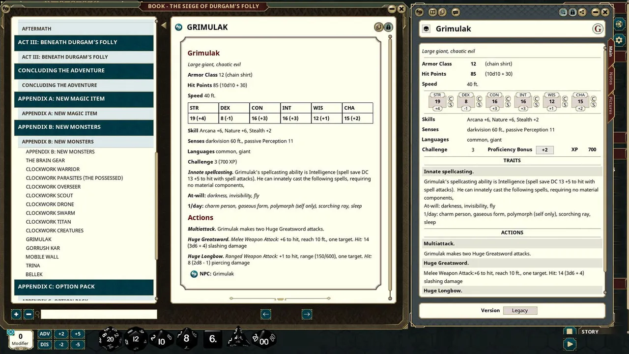 Fantasy Grounds - The Siege of Durgam's Folly (5e) Screenshot 0