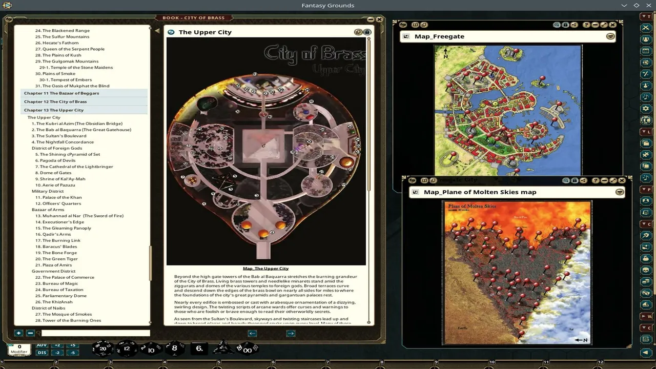 Fantasy Grounds - City of Brass (5e) Screenshot 0