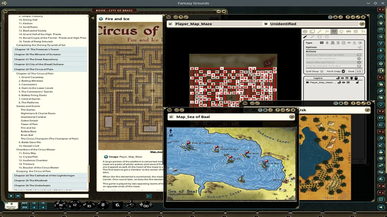 Fantasy Grounds - City of Brass (5e) Screenshot 3