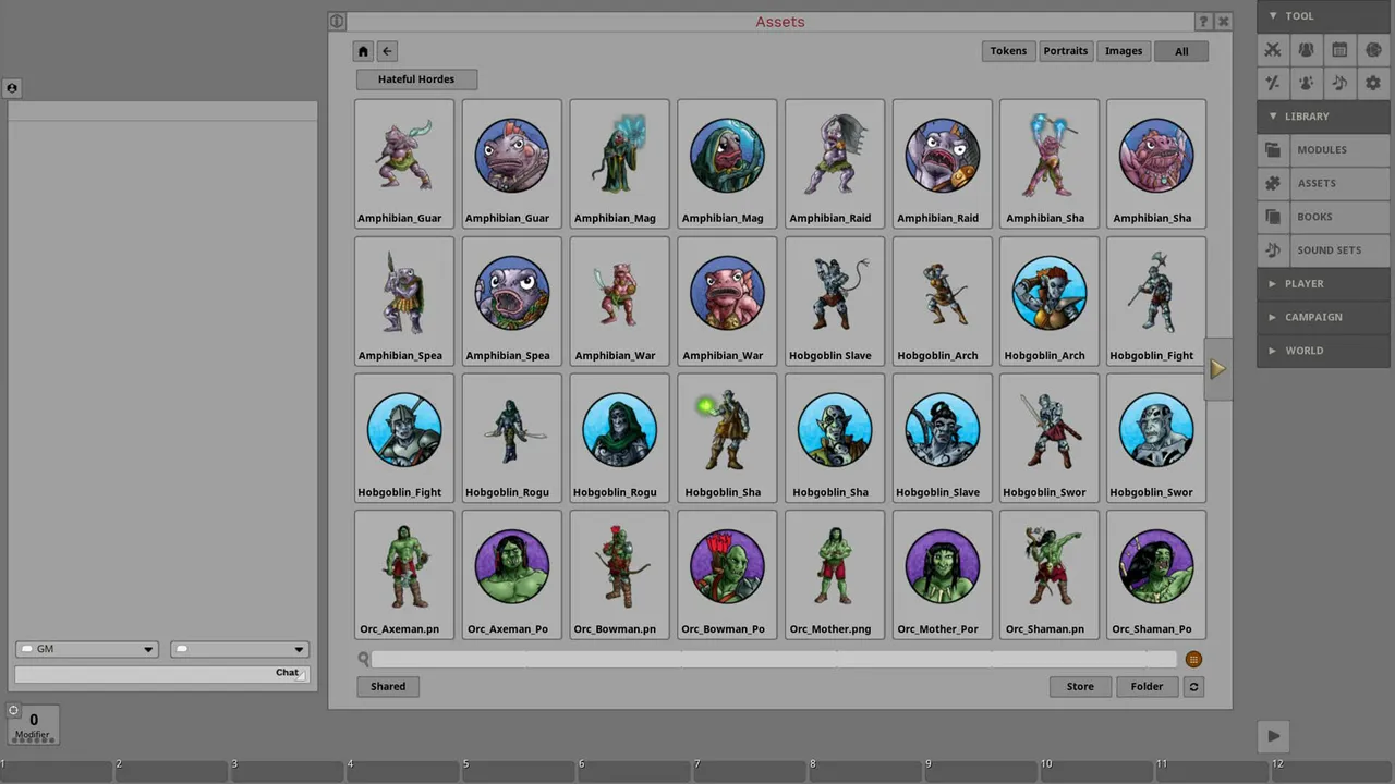Fantasy Grounds - Portal Packs - Encounter Essentials - Hateful Hordes Screenshot 4