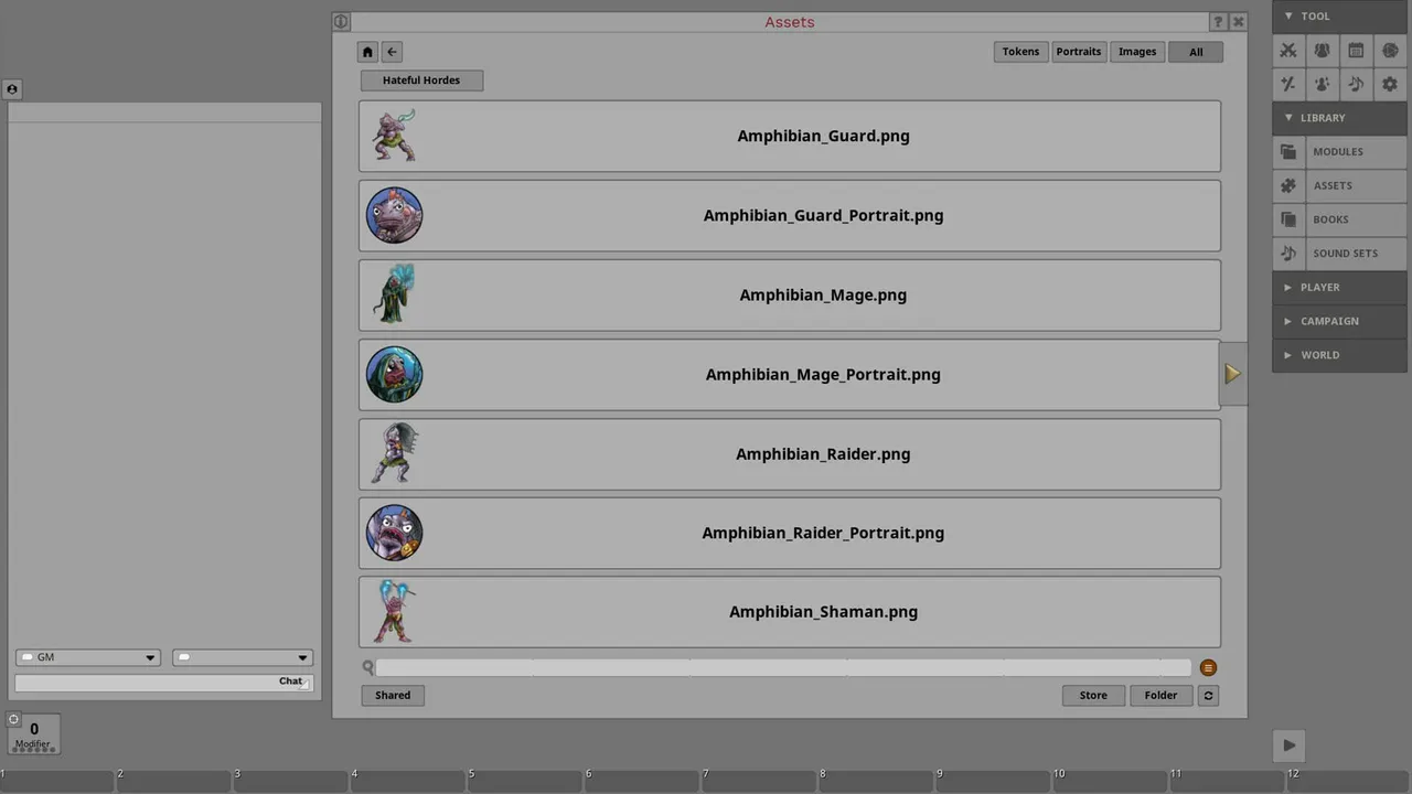 Fantasy Grounds - Portal Packs - Encounter Essentials - Hateful Hordes Screenshot 3