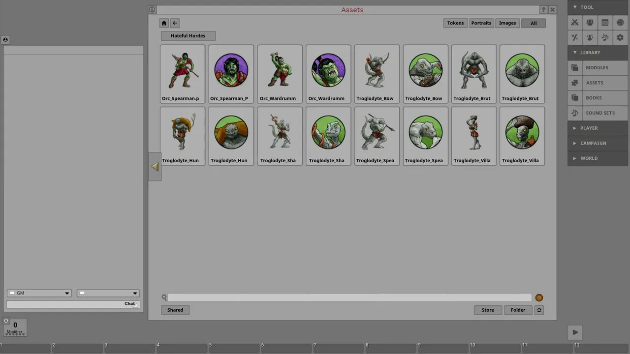 Fantasy Grounds - Portal Packs - Encounter Essentials - Hateful Hordes Screenshot 2