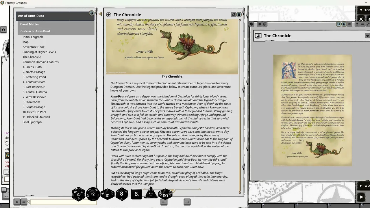 Fantasy Grounds - Cistern of Amn-Duat for Shadowdark RPG Screenshot 3