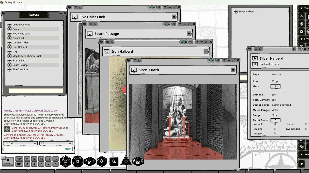 Fantasy Grounds - Cistern of Amn-Duat for Shadowdark RPG Screenshot 2