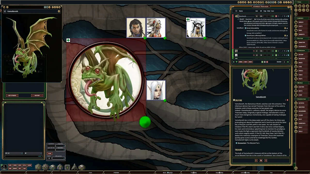 Fantasy Grounds - Pathfinder 2 - A Voice in the Blight - Spore War 3 of 3 Screenshot 3