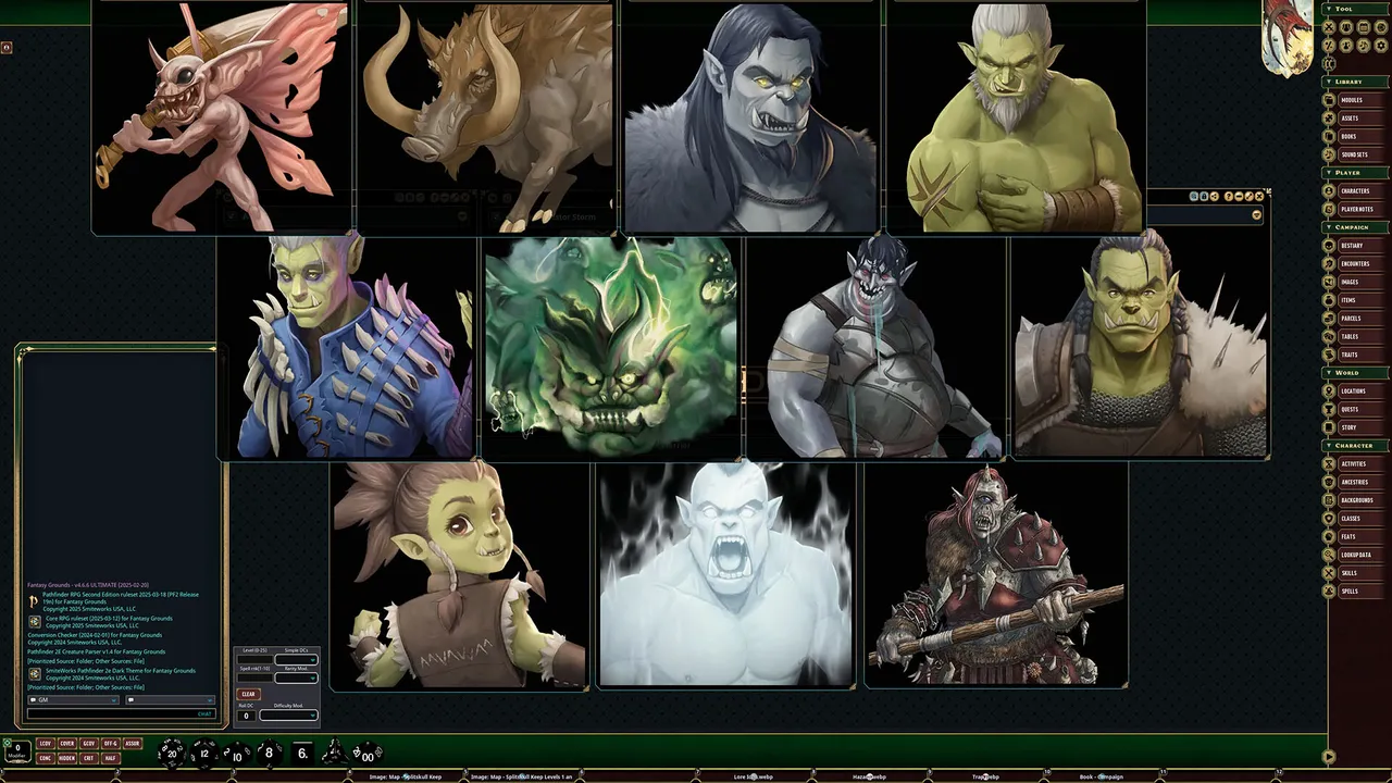 Fantasy Grounds - Pathfinder 2 - The Resurrection Flood - Triumph of the Tusk 1 of 3 Screenshot 2