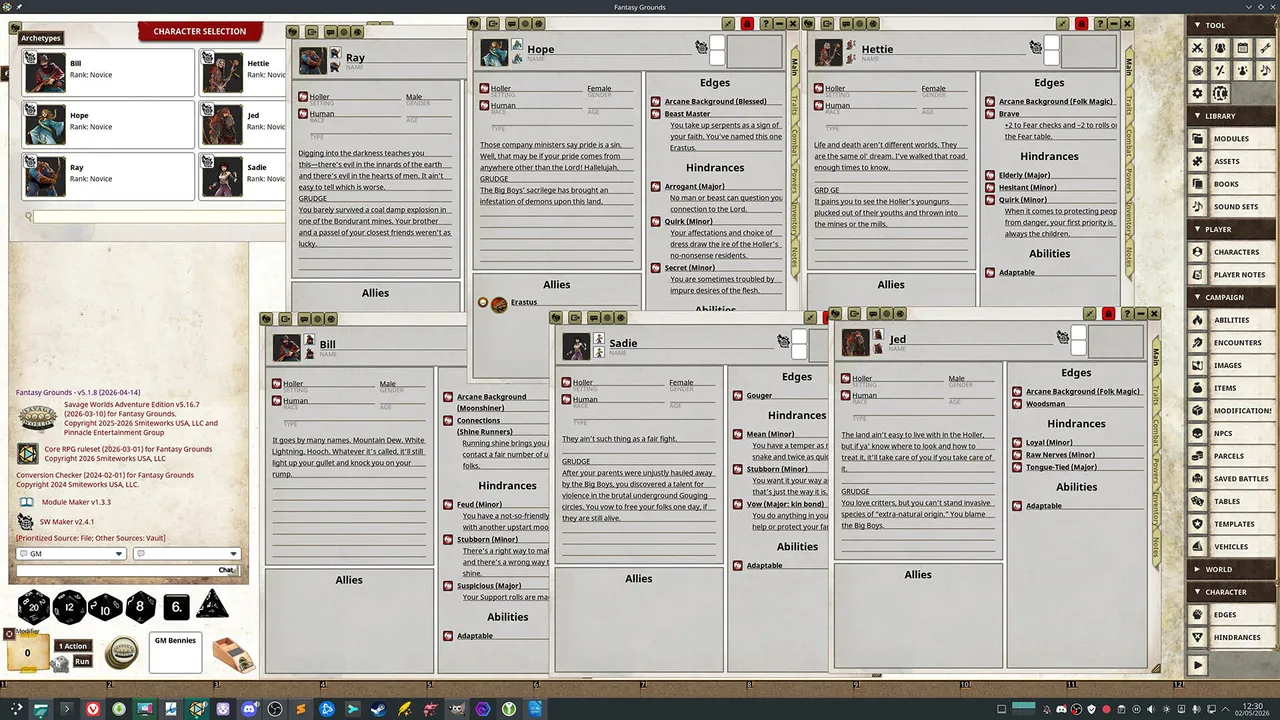 Fantasy Grounds - Savage Saturday Cinema: Of Cauls and Cauldrons Screenshot 4