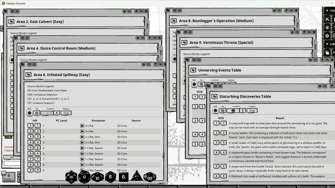 Fantasy Grounds - Rat King's Abode for Shadowdark RPG Screenshot 6