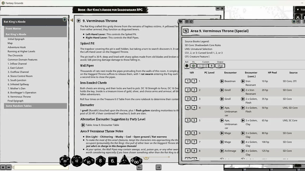 Fantasy Grounds - Rat King's Abode for Shadowdark RPG Screenshot 4