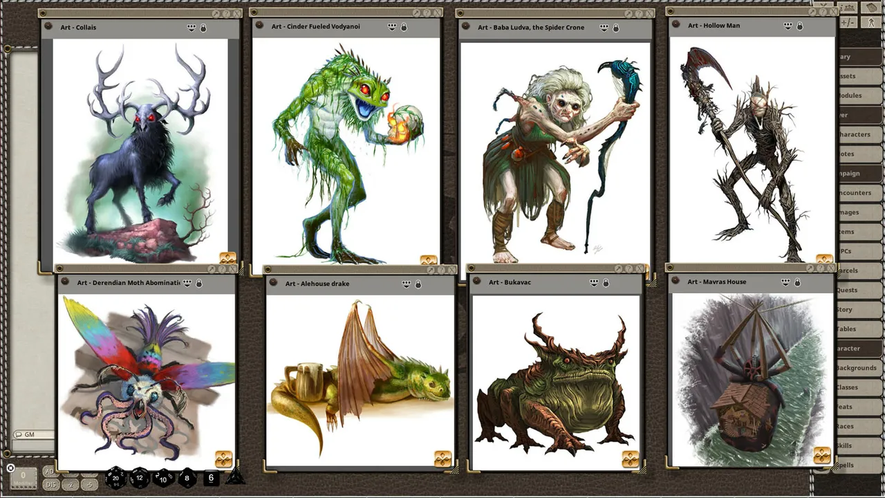 Fantasy Grounds - The Old Margreve - Player's Guide Screenshot 2