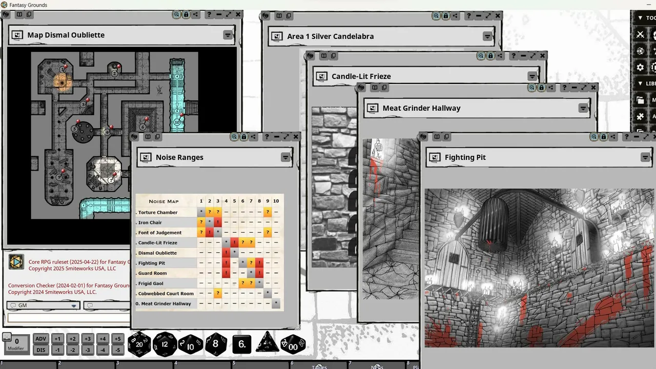 Fantasy Grounds - Dismal Oubliette for Shadowdark RPG Screenshot 3