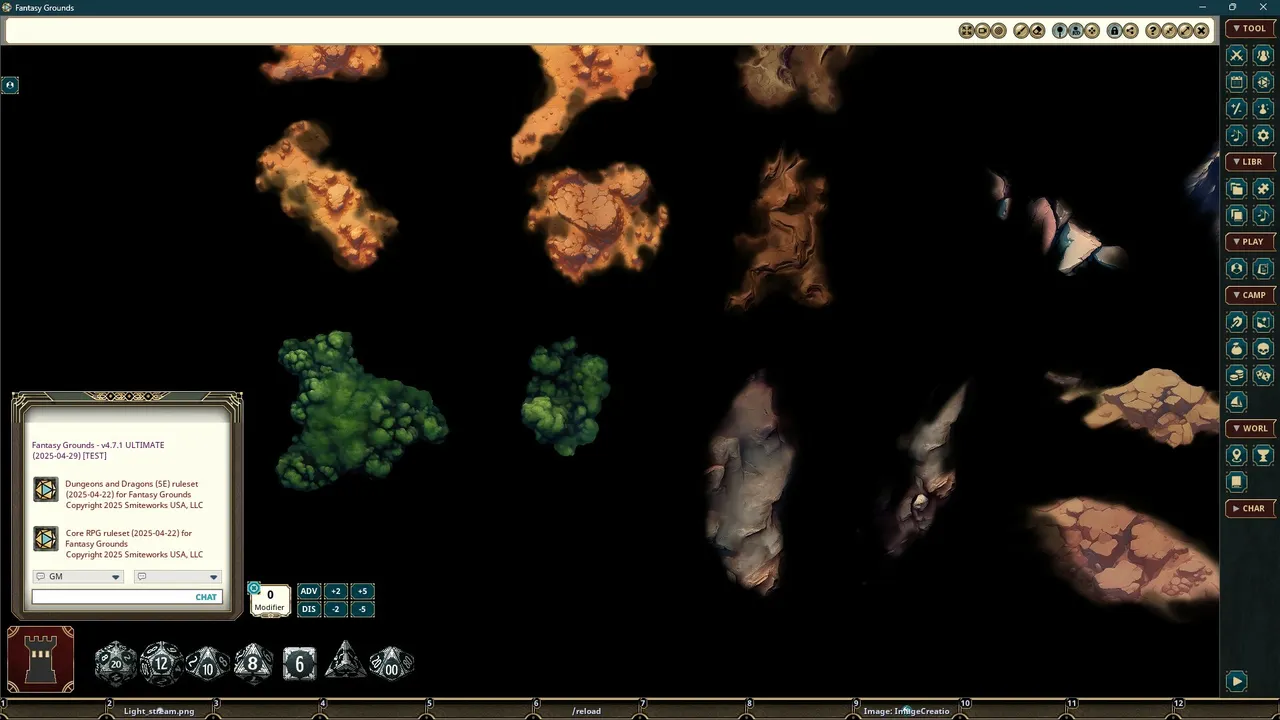Fantasy Grounds - Map Enhancers Dragon Lairs Screenshot 1