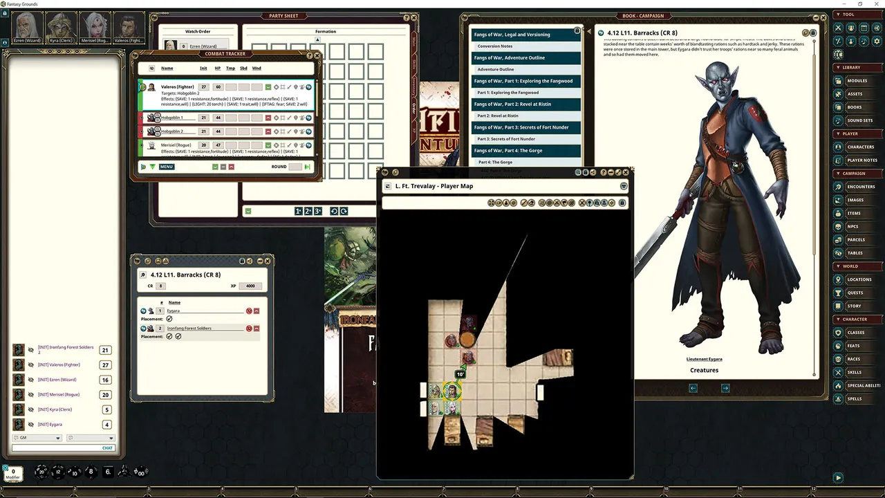 Fantasy Grounds - Pathfinder RPG - Ironfang Invasion Adventure Path (2 of 6) - Fangs of War Screenshot 0