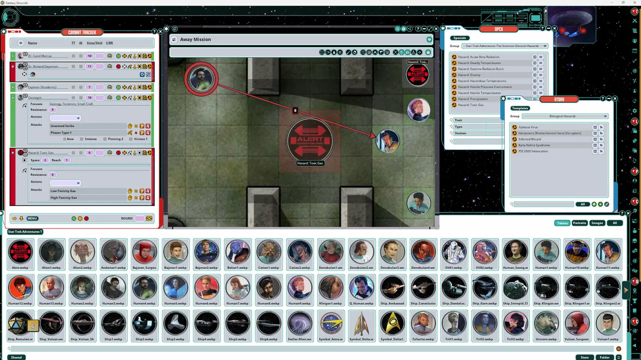 Fantasy Grounds - Star Trek Adventures: The Sciences Division Supplemental Rulebook Screenshot 2