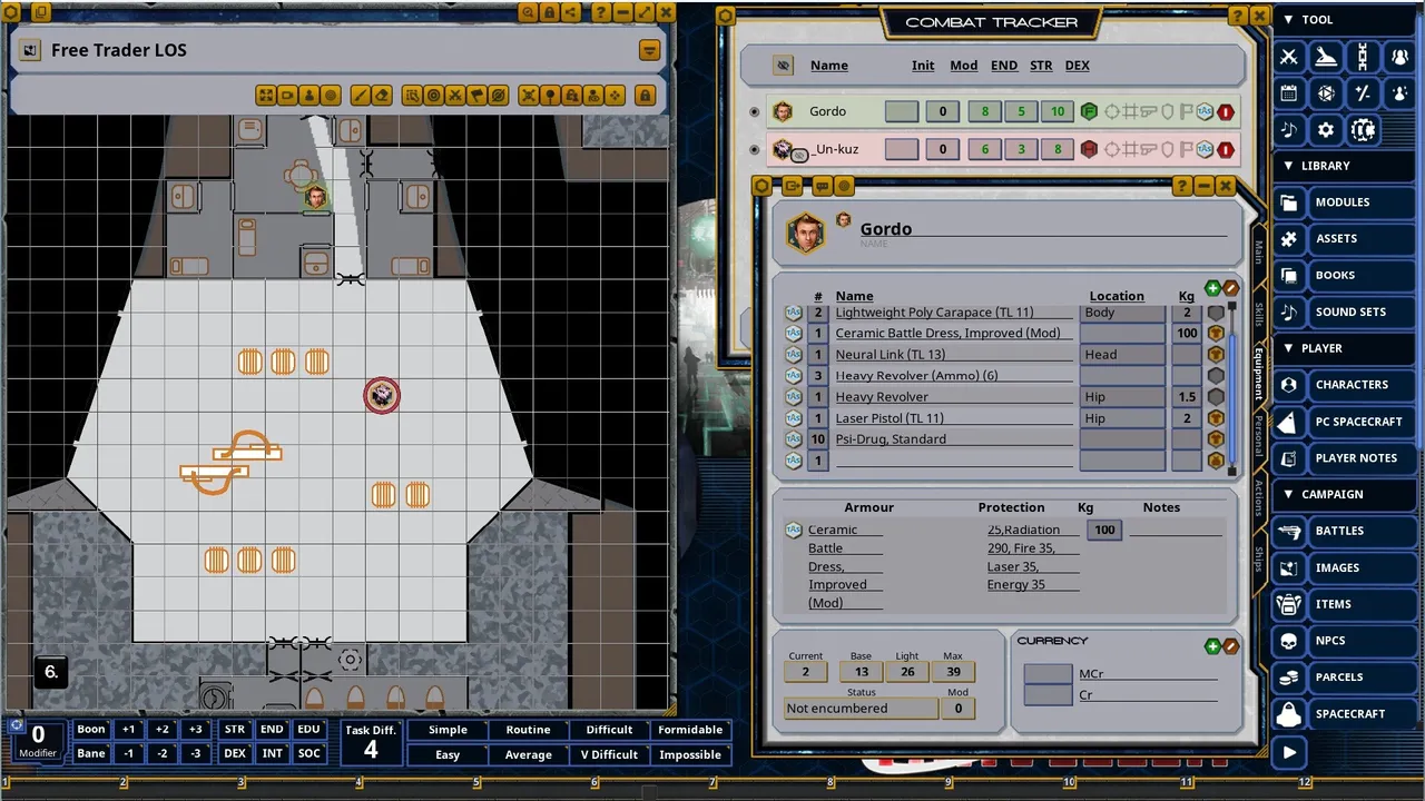Fantasy Grounds - Traveller Core Rulebook Update 2022 Screenshot 3