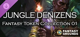 Fantasy Grounds - Fantasy Token Collection - Jungle Denizens 01