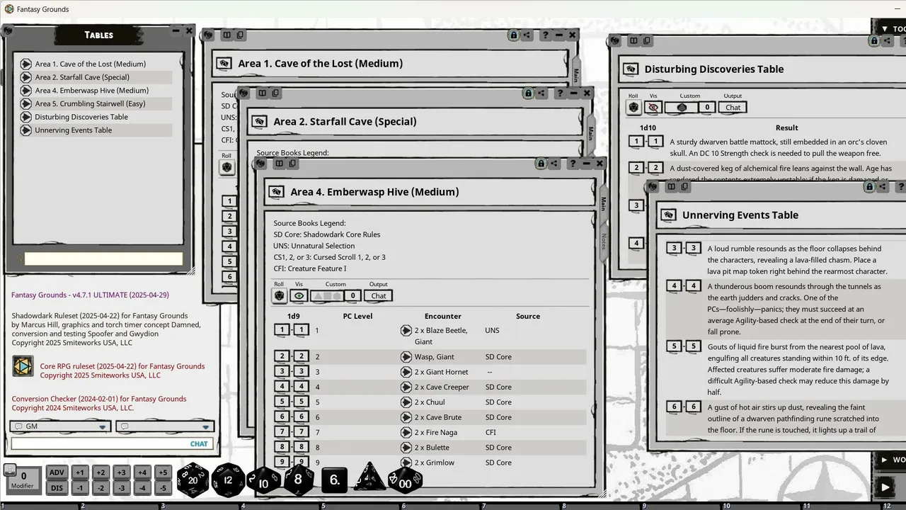 Fantasy Grounds - Leadrot Mine for Shadowdark RPG Screenshot 2