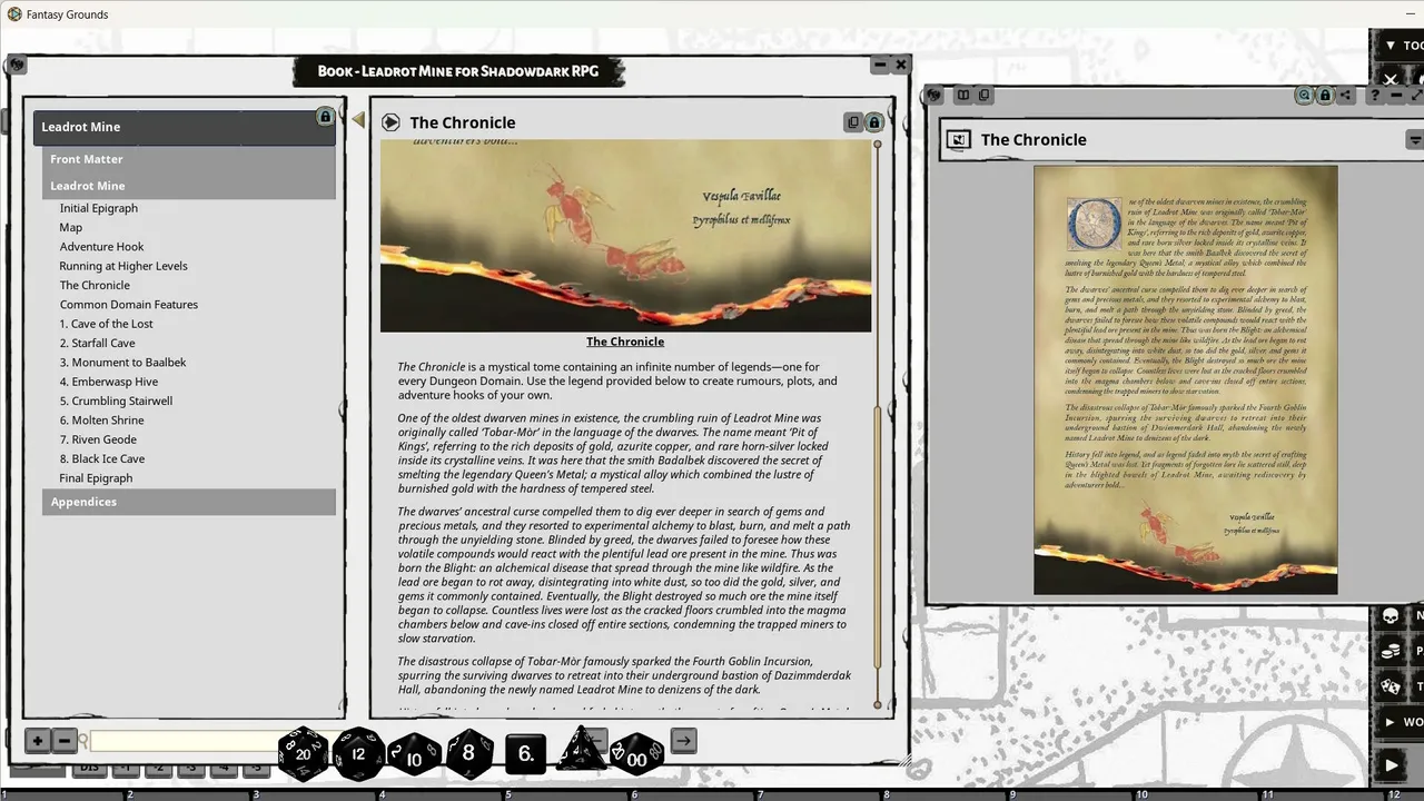 Fantasy Grounds - Leadrot Mine for Shadowdark RPG Screenshot 3